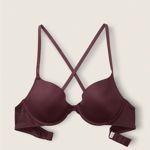 **Brand New** PINK T-shirt Multi-Wear Bra 32B Plum
